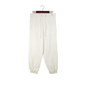 Zara Taupe Brown Drawstring Joggers